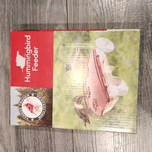 NWT Yankee Trader Hummingbird Window Feeder